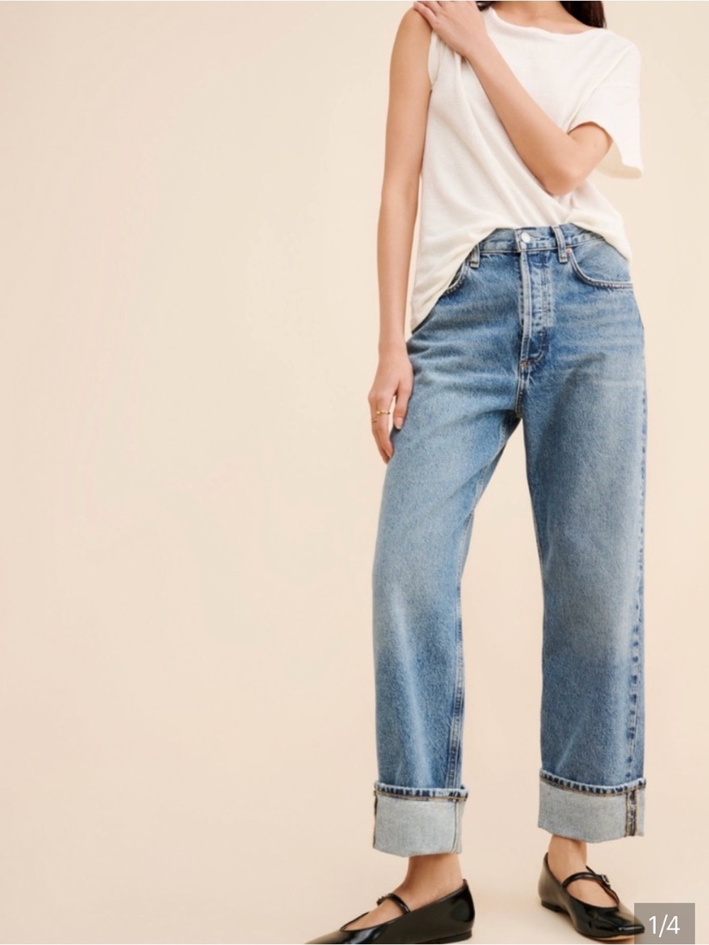 Agolde Fran Jeans, Invention Wash, size 27